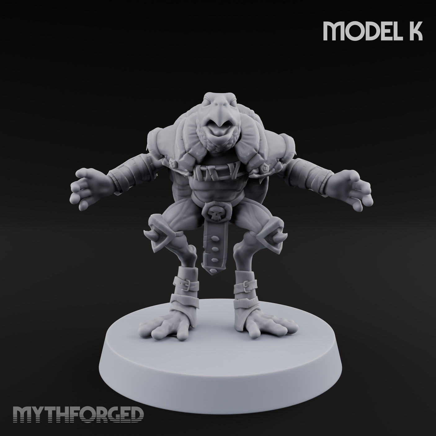 Shell Shocked Brawling Tortle Fighter K