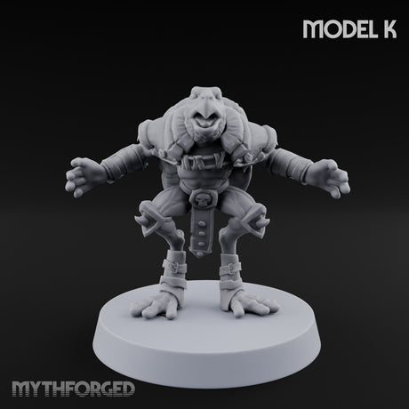 Shell Shocked Brawling Tortle Fighter K
