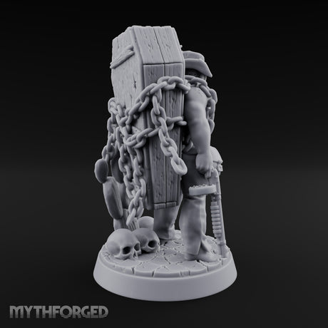 Carrying His Own Coffin Human Sheriff — Alternative