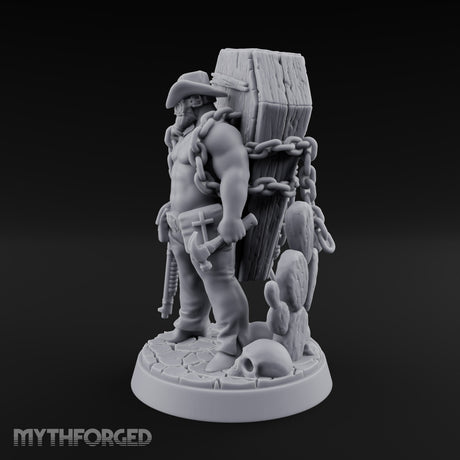 Carrying His Own Coffin Human Sheriff — Alternative