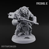 Shield Bearing Warband Pig Orc Warrior E gallery 2