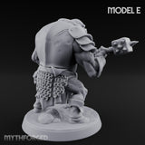 Shield Bearing Warband Pig Orc Warrior E gallery 8
