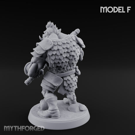 Shield Bearing Warband Pig Orc Warrior F gallery 12