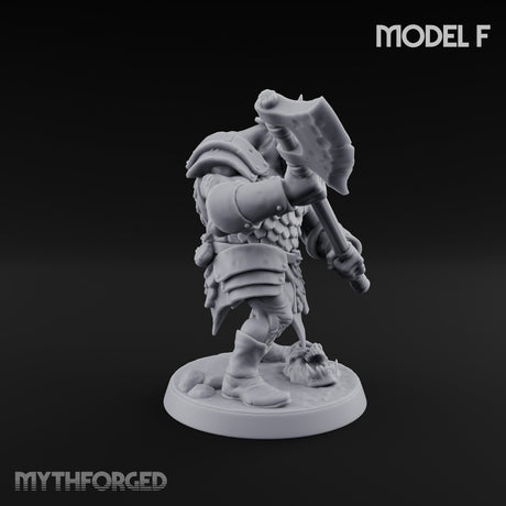 Shield Bearing Warband Pig Orc Warrior F gallery 5