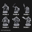Shield Bearing Warband Pig Orc Warriors — Full Set