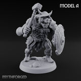 Shield Bearing Warband Pig Orc Warriors — A