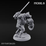 Shield Bearing Warband Pig Orc Warriors — B gallery 2