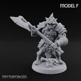 Shield Bearing Warband Pig Orc Warriors — F