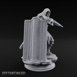 Shield Bracing Crossbow Aiming Human Crossbowman gallery 3