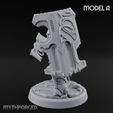 Shield Bracing Gun Toting Space Dwarf Trooper A gallery 7