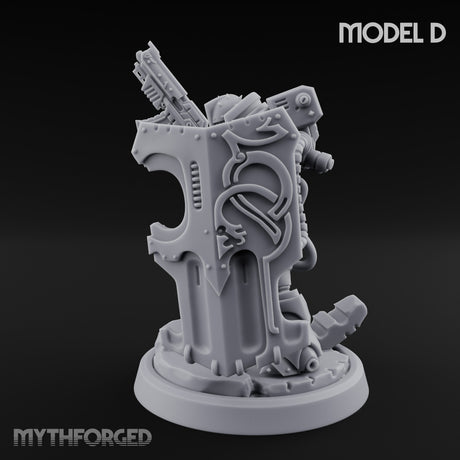 Shield Bracing Gun Toting Space Dwarf Trooper D gallery 8