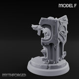 Shield Bracing Gun Toting Space Dwarf Trooper F gallery 6