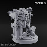 Shield Bracing Gun Toting Space Dwarf Trooper G gallery 7