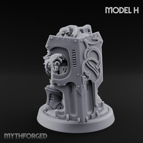 Shield Bracing Gun Toting Space Dwarf Trooper H gallery 8
