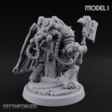 Shield Bracing Gun Toting Space Dwarf Trooper I gallery 5