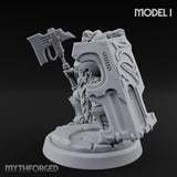 Shield Bracing Gun Toting Space Dwarf Trooper I gallery 8