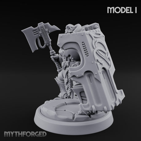 Shield Bracing Gun Toting Space Dwarf Trooper I gallery 8