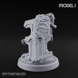 Shield Bracing Gun Toting Space Dwarf Trooper J gallery 7
