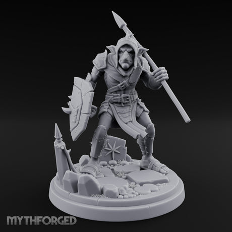 Shield Smashing Spear Thrusting Hobgoblin Warrior