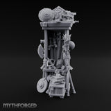 Shield-Stacked Crossbow-Crammed Warrior's Armoury Shelf Miniature for Dungeons and Dragons, Pathfinder or other TTRPGs