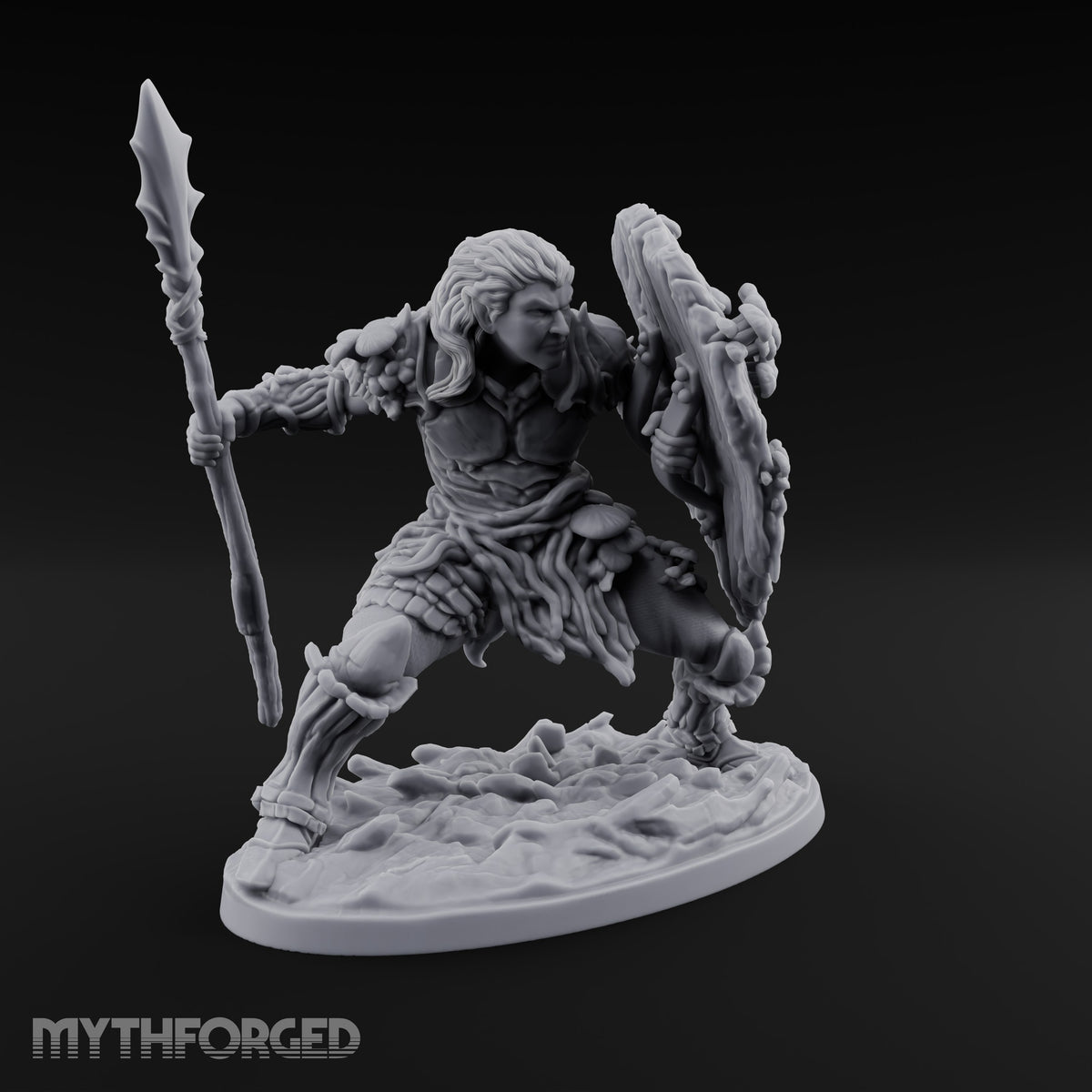 No Mushroom for Retreat Human Spear and Shield Warriors — A