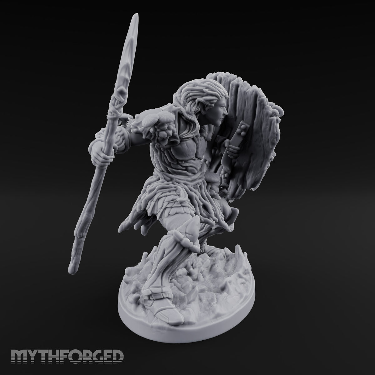 No Mushroom for Retreat Human Spear and Shield Warriors — A