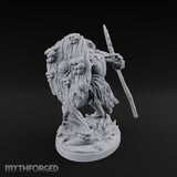 No Mushroom for Retreat Human Spear and Shield Warrior A