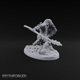 No Mushroom for Retreat Human Spear and Shield Warrior B