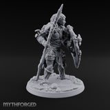 No Mushroom for Retreat Human Spear and Shield Warriors — C