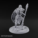 No Mushroom for Retreat Human Spear and Shield Warrior C