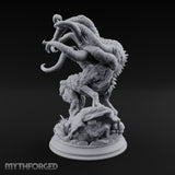 Lunch Arrives Tentacles First Roper Tentacled One-Eyed Ambush Predator on Rocky Base