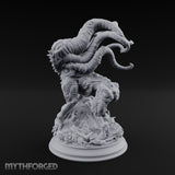 Lunch Arrives Tentacles First Roper Tentacled One-Eyed Ambush Predator on Rocky Base