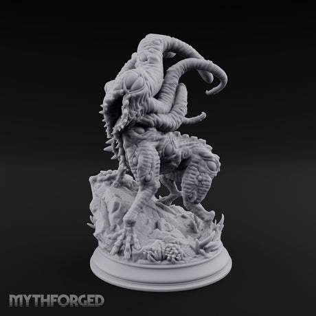 Lunch Arrives Tentacles First Roper Tentacled One-Eyed Ambush Predator on Rocky Base