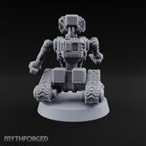 Rolling Out the Welcome Mat Modron Tracked Robot with Camera Head