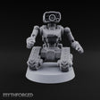Rolling Out the Welcome Mat Modron Tracked Robot with Camera Head