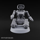 Rolling Out the Welcome Mat Modron Tracked Robot with Camera Head