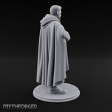 Shotgun Cradling Human Gunslinger Miniature for Dungeons and Dragons, Pathfinder or other TTRPGs