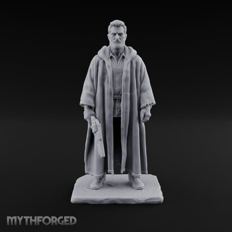 Shotgun Dangling Human Resistance Fighter Miniature for Dungeons and Dragons, Pathfinder or other TTRPGs