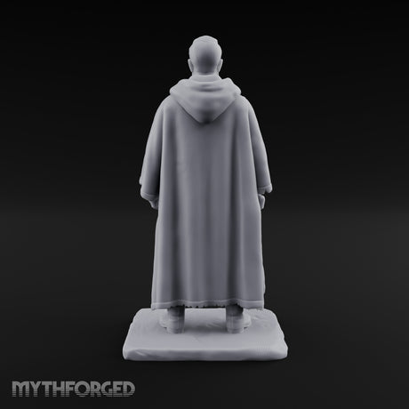 Shotgun Dangling Human Resistance Fighter Miniature for Dungeons and Dragons, Pathfinder or other TTRPGs