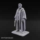 Shotgun Dangling Human Resistance Fighter Miniature for Dungeons and Dragons, Pathfinder or other TTRPGs