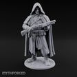 Shotgun Levelling Human Gunslinger Miniature for Dungeons and Dragons, Pathfinder or other TTRPGs