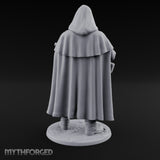 Shotgun Levelling Human Gunslinger Miniature for Dungeons and Dragons, Pathfinder or other TTRPGs