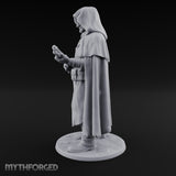 Shotgun Levelling Human Gunslinger Miniature for Dungeons and Dragons, Pathfinder or other TTRPGs