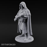 Shotgun Levelling Human Gunslinger Miniature for Dungeons and Dragons, Pathfinder or other TTRPGs