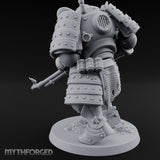 Shotgun Levelling Stomping Heavy Trooper Miniature for Dungeons and Dragons, Pathfinder or other TTRPGs