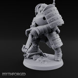 Shotgun Levelling Stomping Heavy Trooper Miniature for Dungeons and Dragons, Pathfinder or other TTRPGs