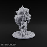 Heavy Lies the Chained Head Sibriex Fiend with Chained Bloated Head and Scythe Claw