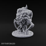 Heavy Lies the Chained Head Sibriex Fiend with Chained Bloated Head and Scythe Claw