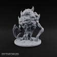 Heavy Lies the Chained Head Sibriex Fiend with Chained Bloated Head and Scythe Claw