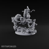 Scrapyard Stomper Warforged Four-Legged Siege Automaton with Cannon, Horn Pipe and Spotter